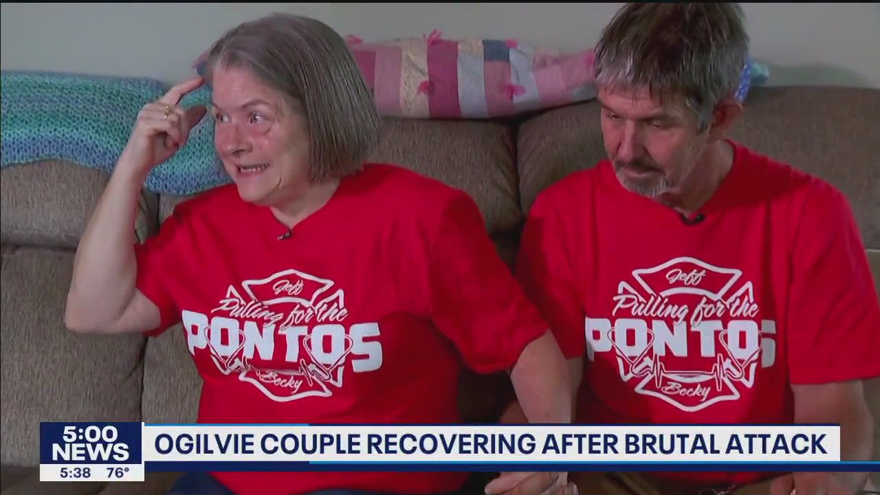 Community supports couple surviving attack