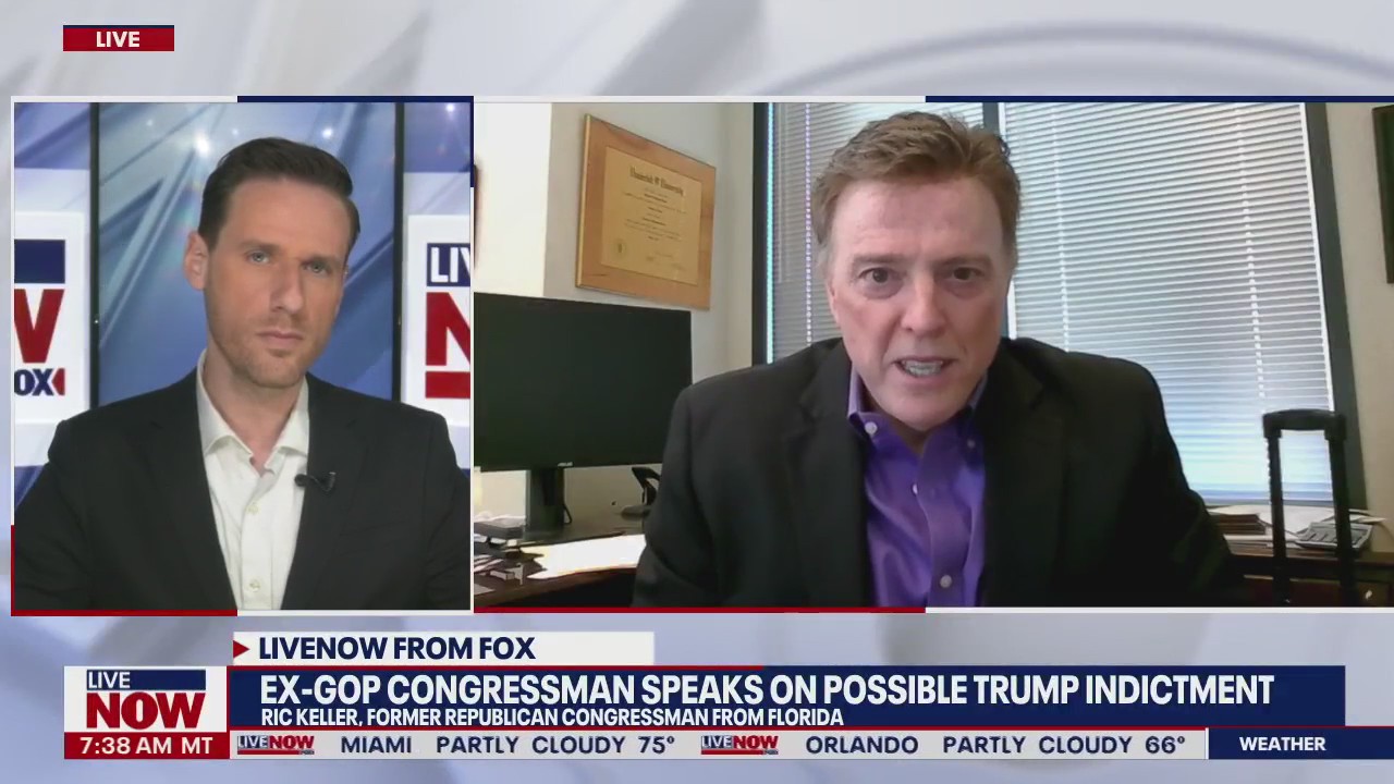 Former GOP congressman speaks on possible Trump indictment