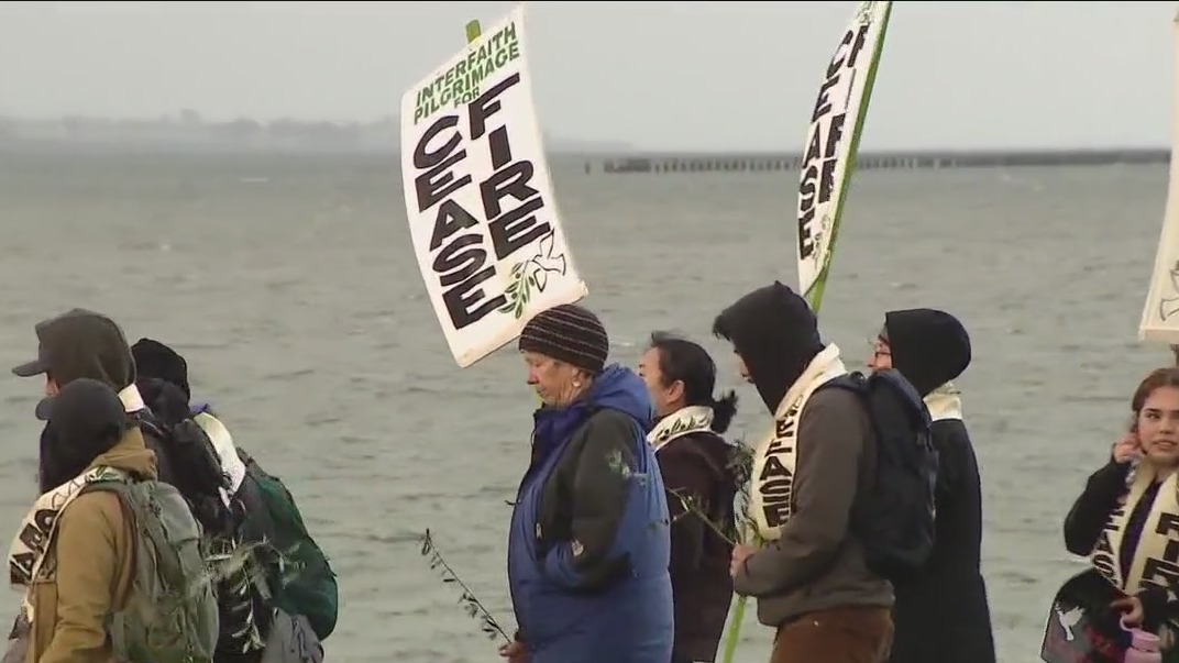 March for Gaza ceasefire across the East Bay