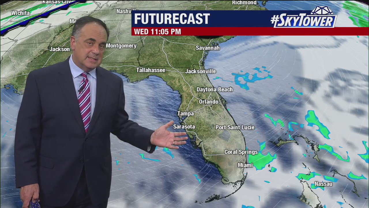 Monday night weathercast