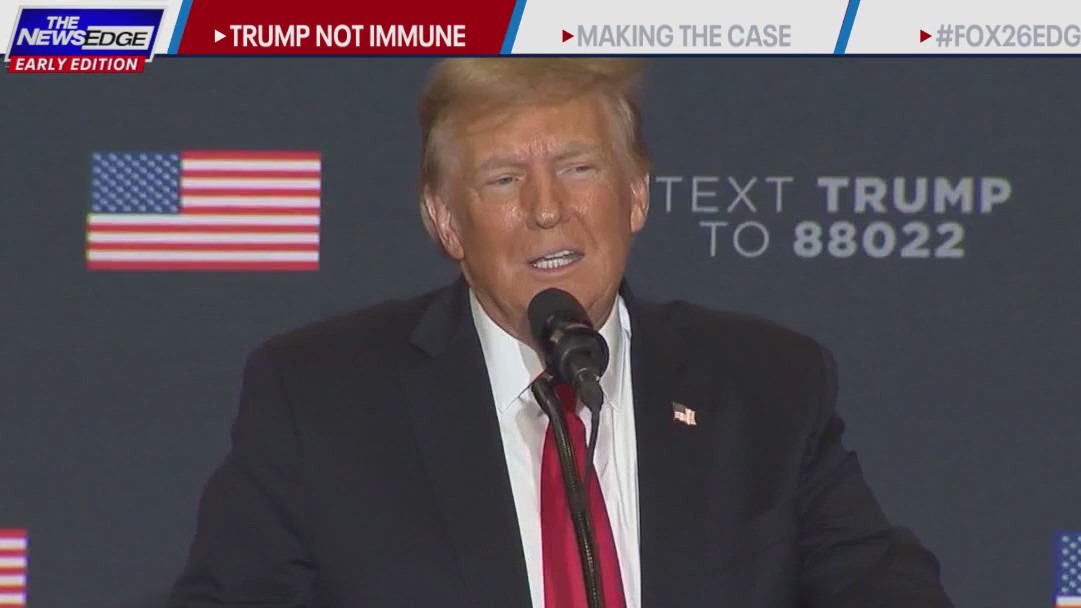 Making the Case: Trump not immune in election case