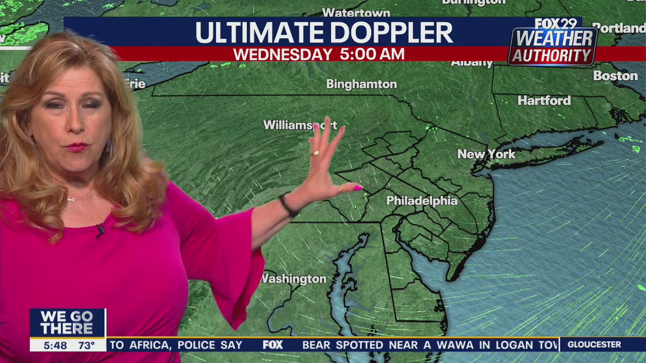 Weather Authority: Wednesday, 5 a.m. update