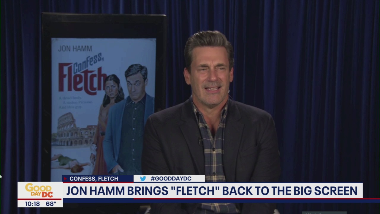 Jon Hamm brings 'Fletch' back to the big screen
