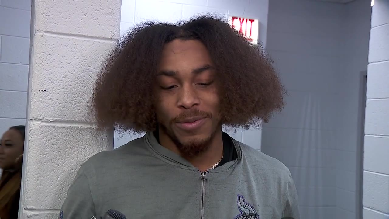 Vikings players react after 29-13 win over Bears to finish regular season 13-4
