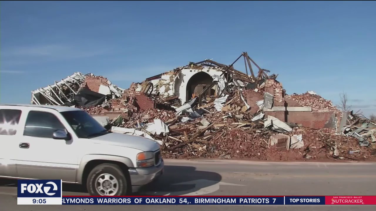 Desperate search underway for survivors of Midwest tornadoes