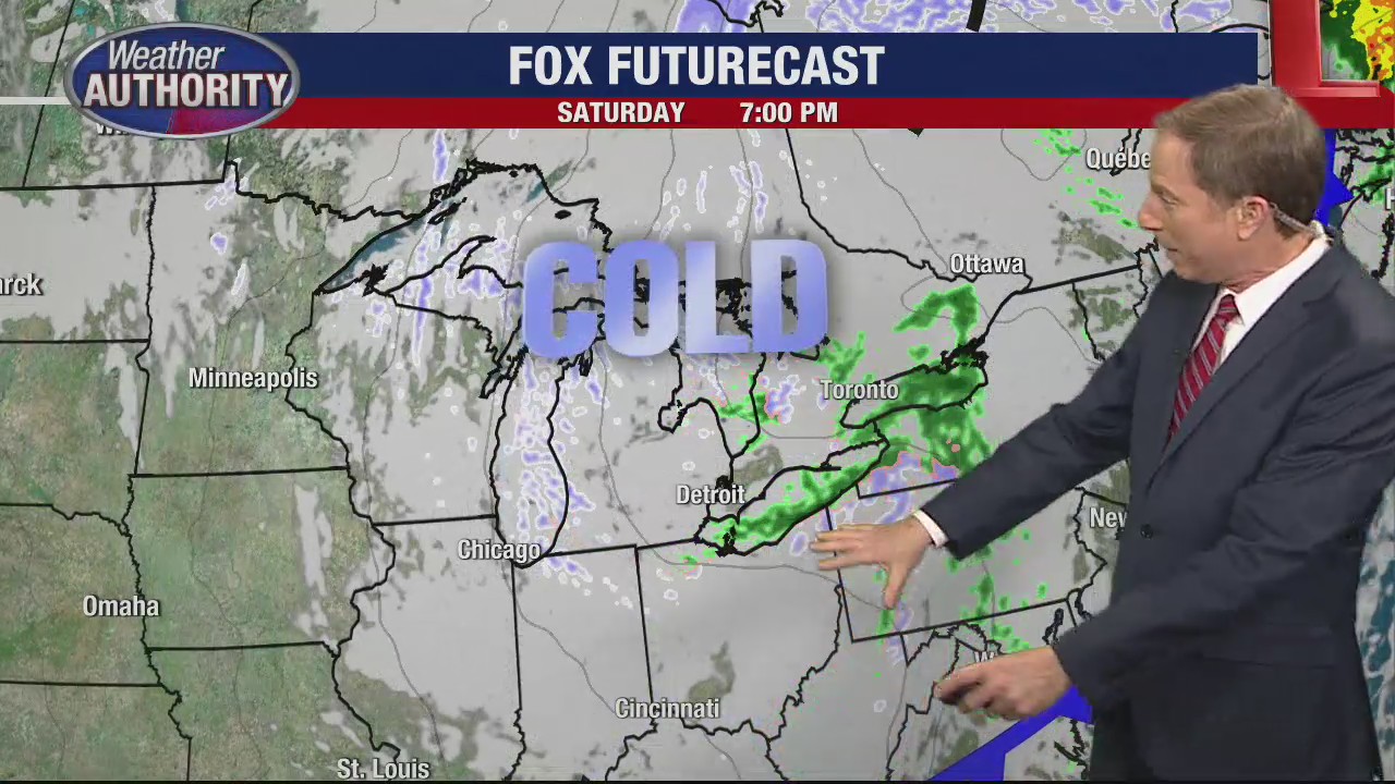 Here comes the cold -- temperature slide starts Friday
