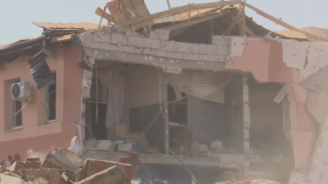 Russian forces cause widespread damage in Kharkiv, Ukraine