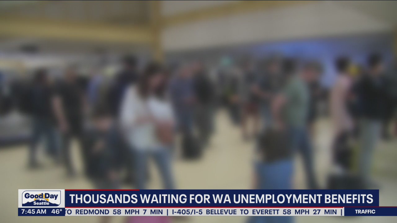 Thousands waiting for unemployment benefits in Washington state