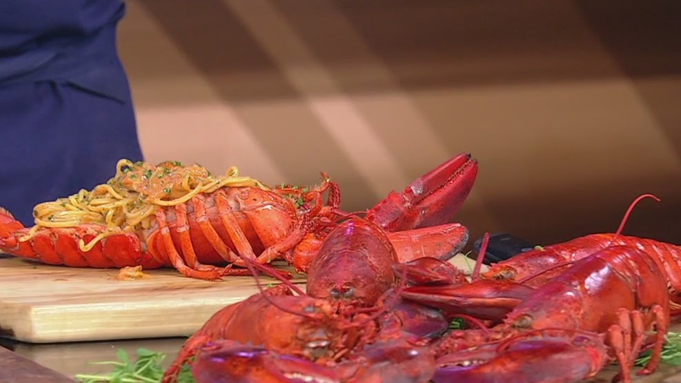 Lobster spaghetti from Enzo Steakhouse