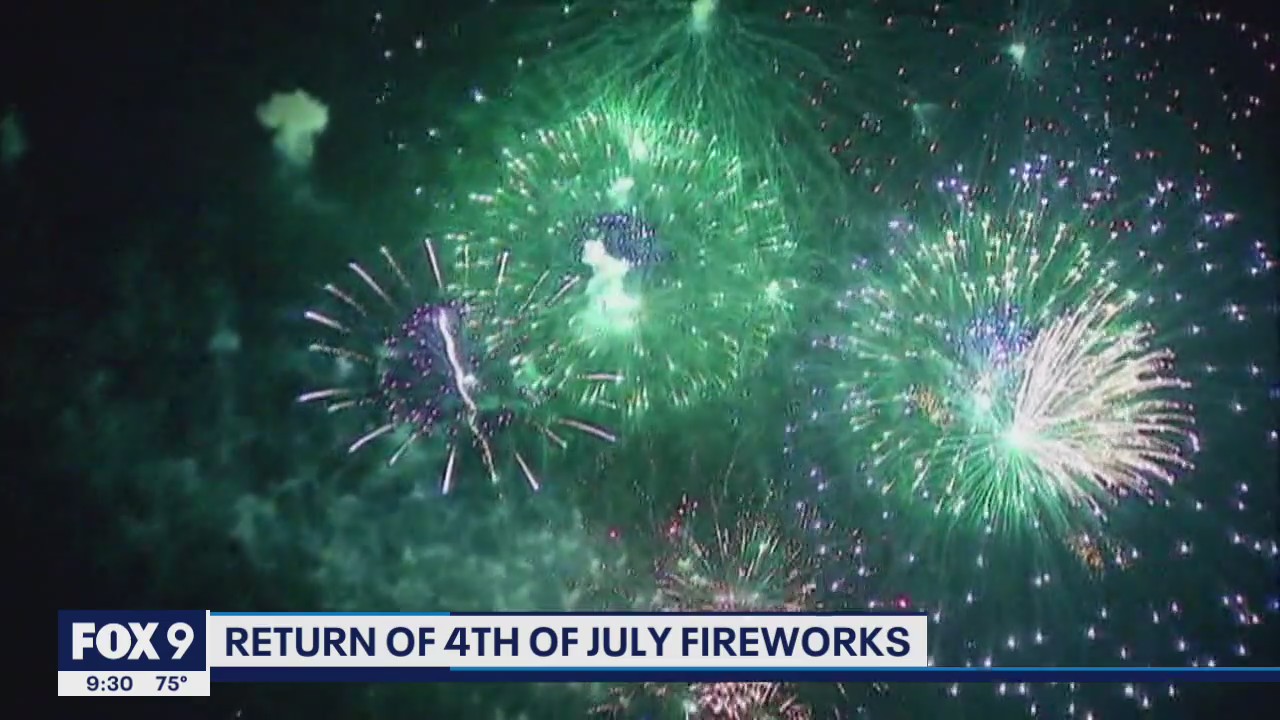 4th of July fireworks return