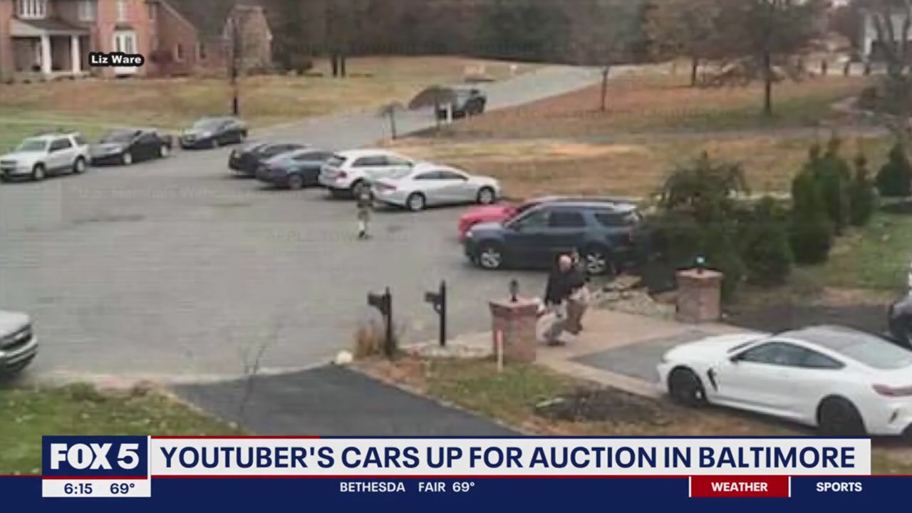 Omi in a Hellcat's 55 luxury cars up for auction