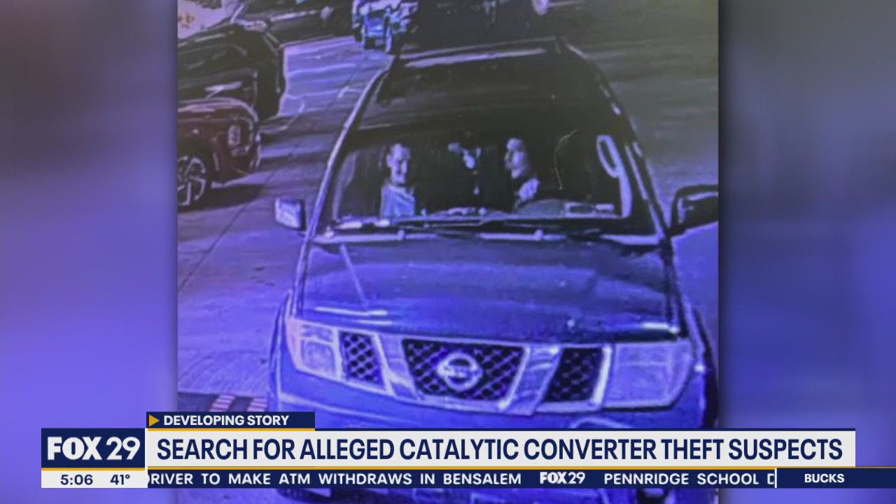 Alleged catalytic converter thieves sought by police in New Castle County