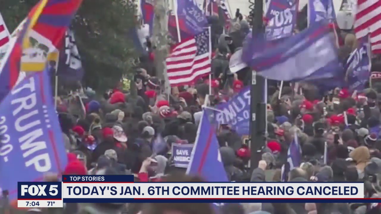 January 6 hearings: Wednesday’s hearing postponed; Thursday’s hearing expected to focus on Pence