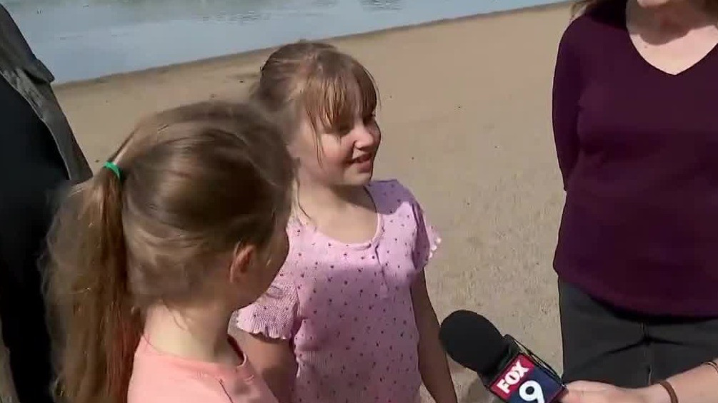 Family enjoys gorgeous weekend weather