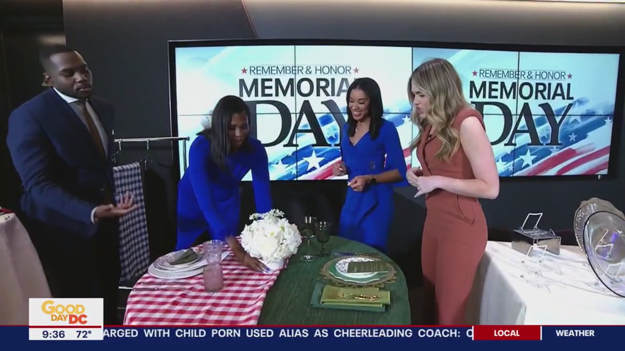 Setting the perfect Memorial Day table