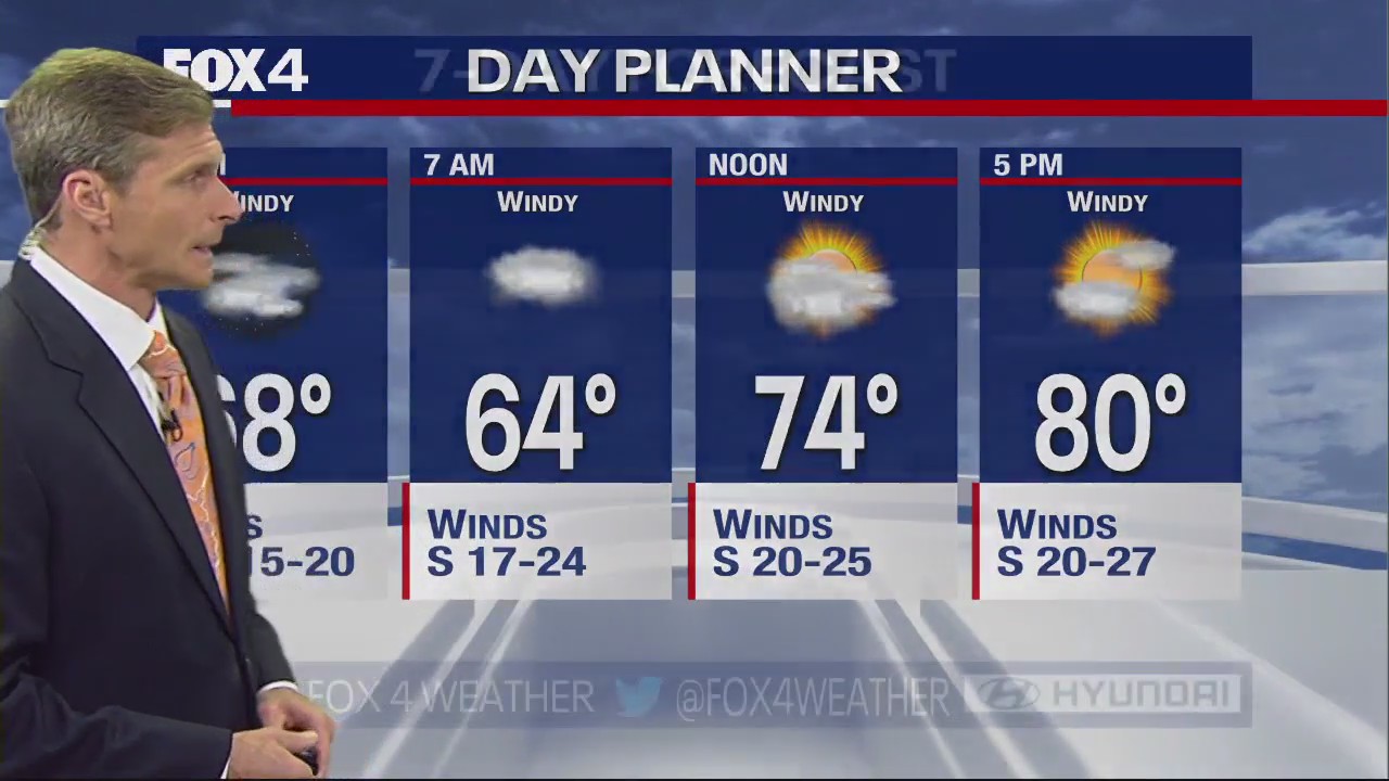 Dallas Weather: April 18 overnight forecast