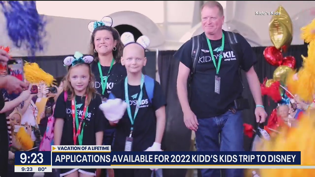 Kidd's Kids taking applications for trip to Disney