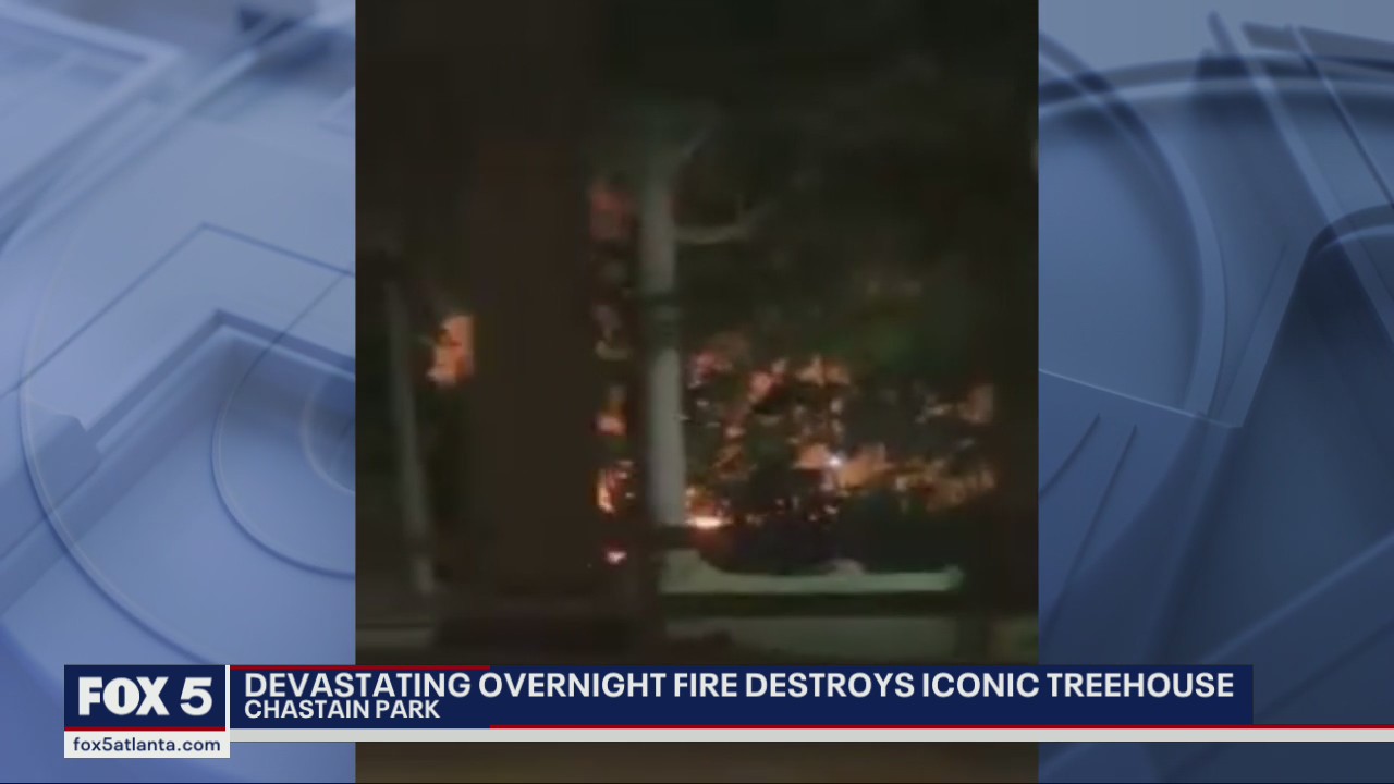 Fire destroys iconic Chastain Park icon