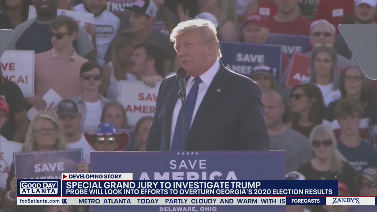 Special grand jury to investigate Trump in Fulton County