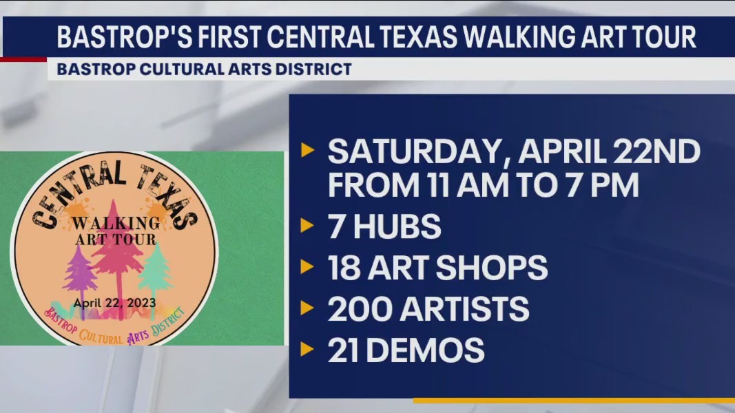 Bastrop to host first Central Texas Walking Art Tour