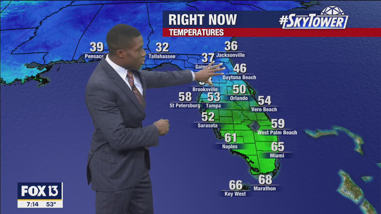 Saturday morning forecast