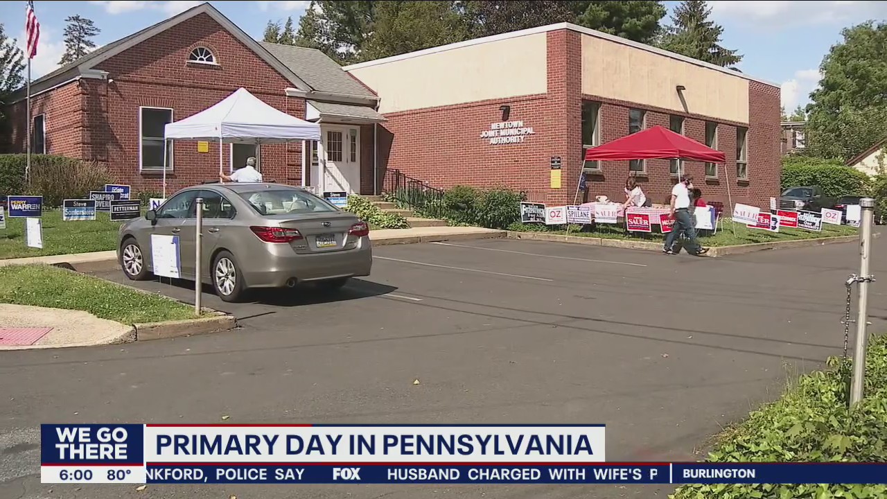 Pennsylvania voters head to the polls on primary day