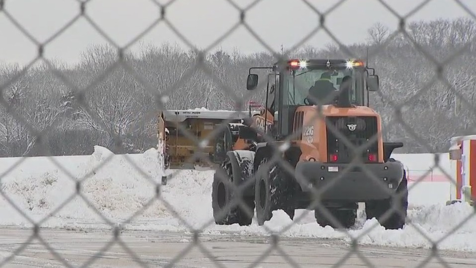 Waukesha County Airport snow removal