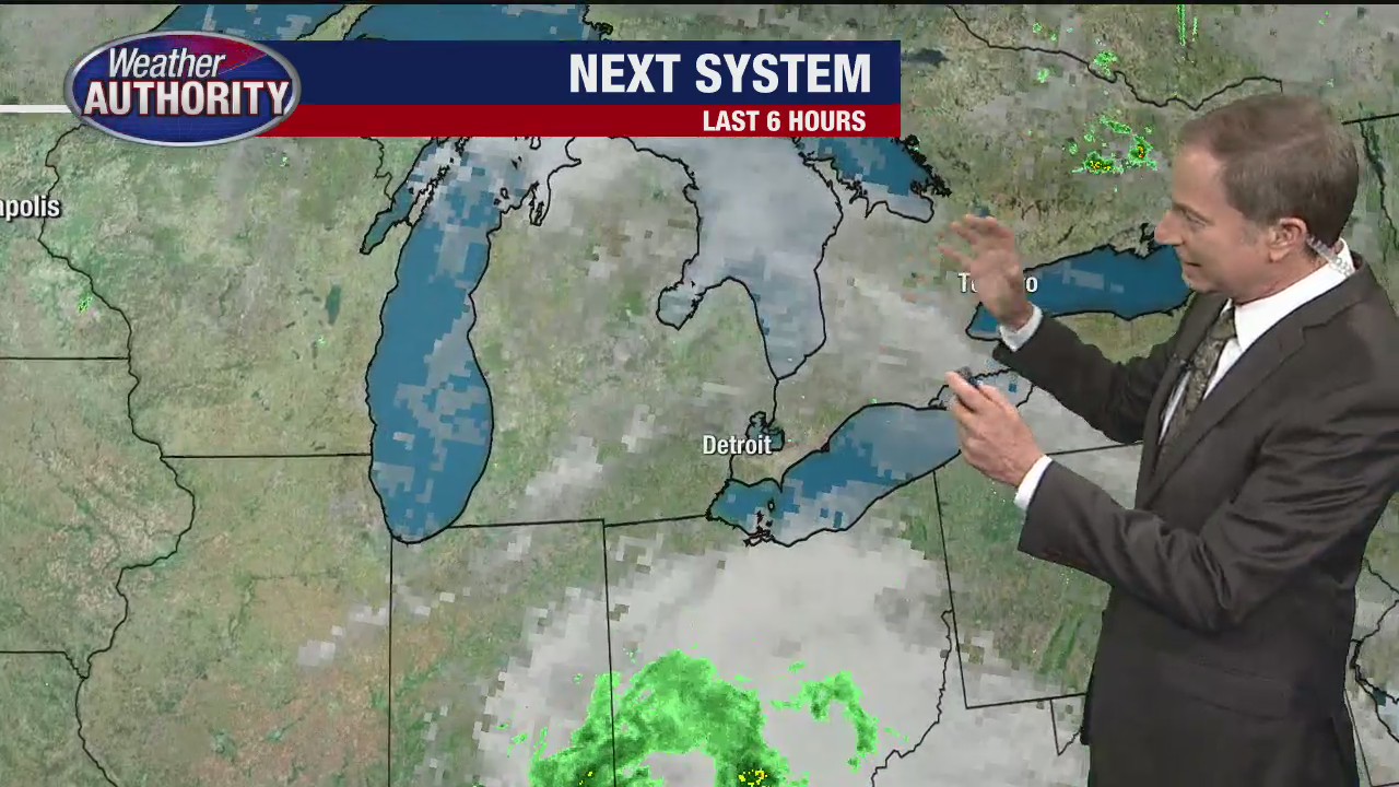 Pleasant Monday night with temperatures in the 60s