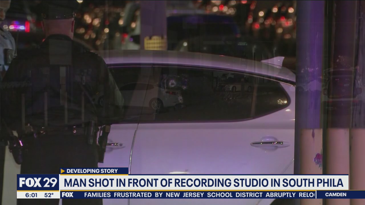 Sound engineer shot outside of recording studio in South Philadelphia, authorities say