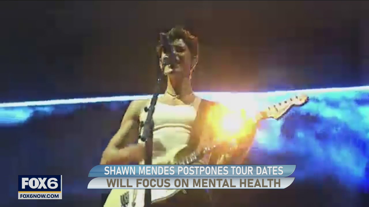 Shawn Mendes postpones tour