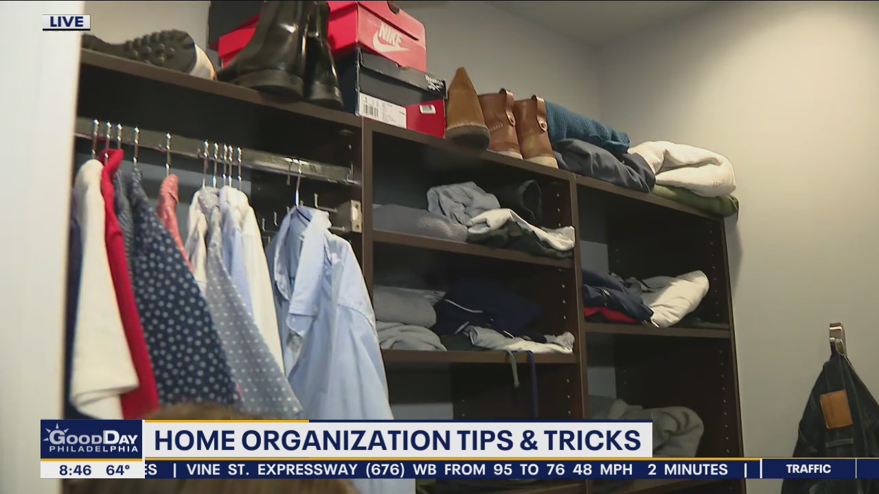 Home organization tips & tricks