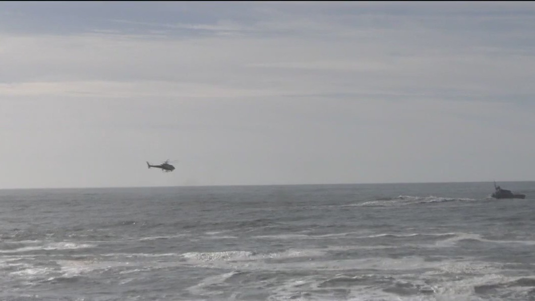Dad, young son pulled from ocean near Pacifica