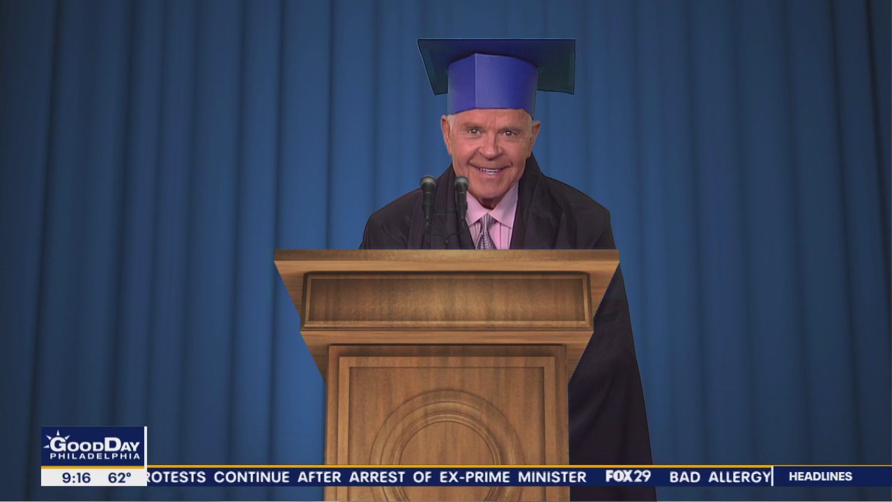AI creates a Mike Jerrick-inspired commencement speech