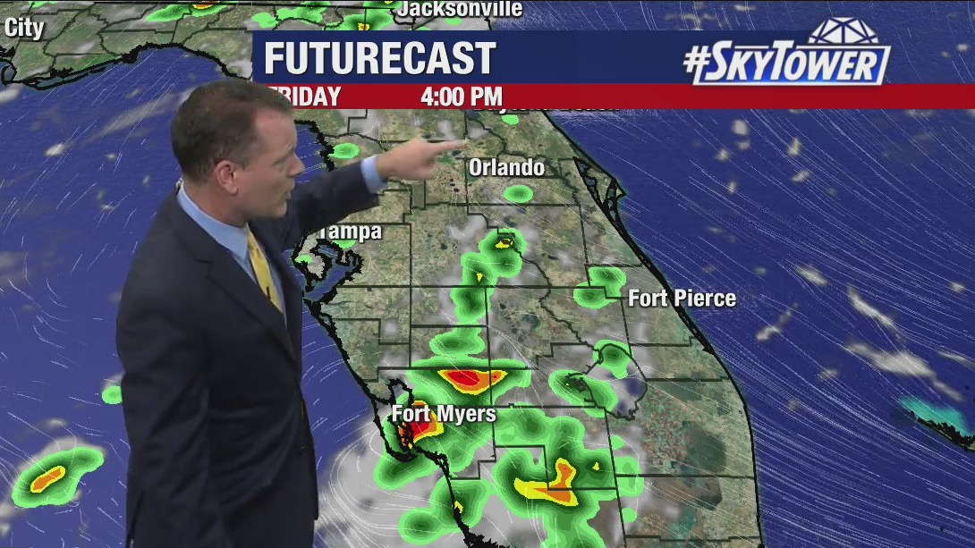 Friday morning forecast