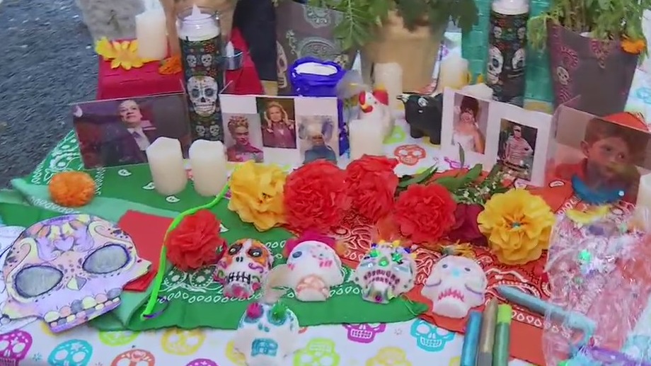 Mexican American Cultural Center celebrating Dia de Los Muertos