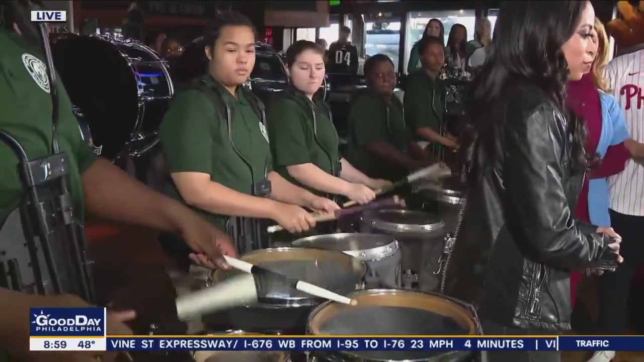 Philadelphia Military Academy Band joins Good Day Philadelphia