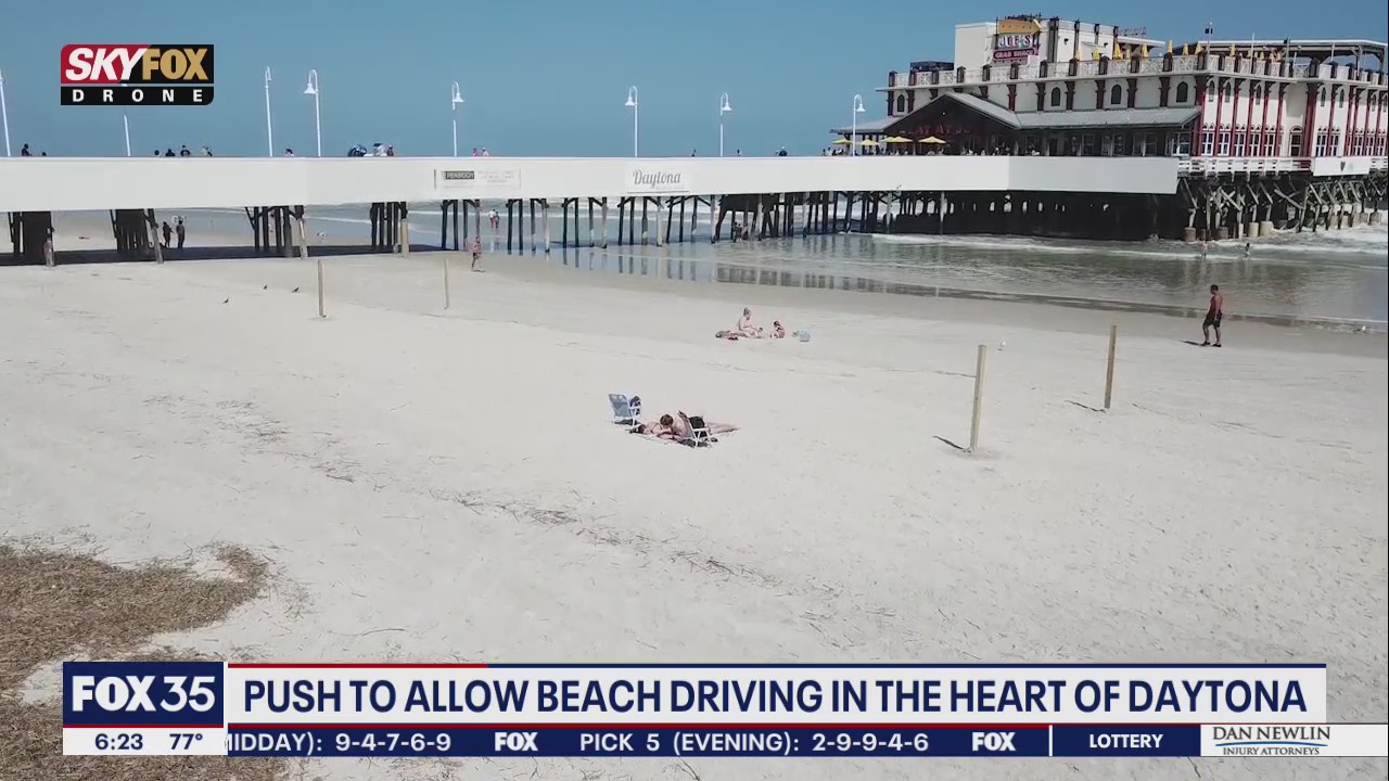 Volusia County Chairman wants beach driving by the Main Street Pier