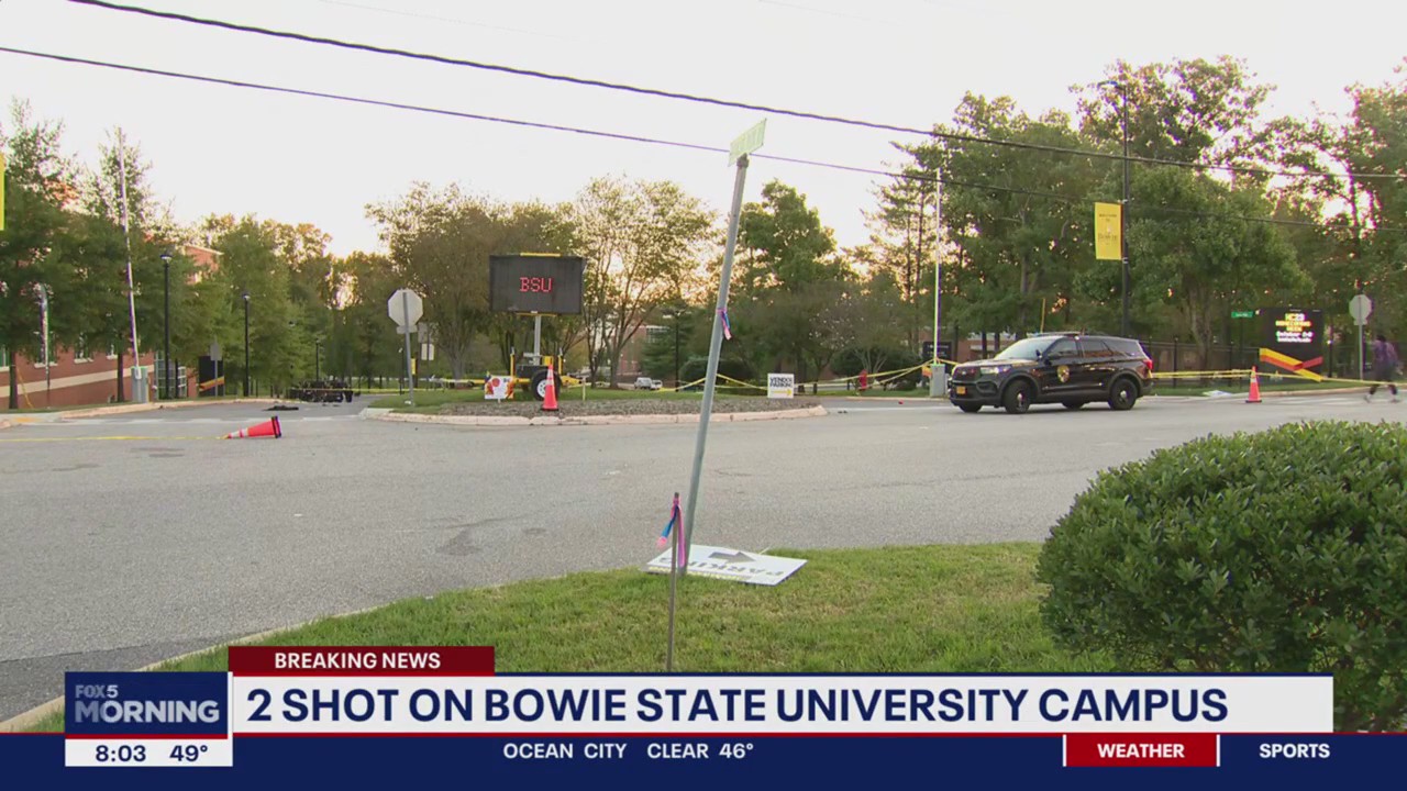 2 shot during homecoming festivities at Bowie State University, police say