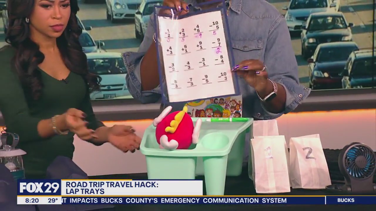 Items to make long road trips more comfortable