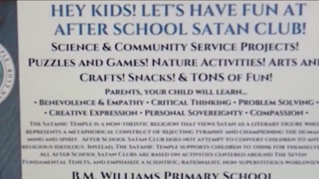 Does Satan have a place in public schools?