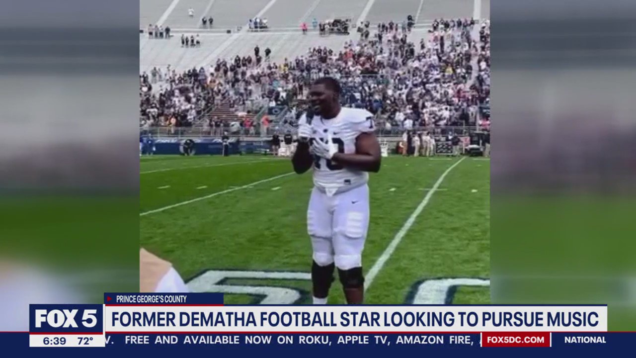 DeMatha and Penn State football alum, pursuing Music Career