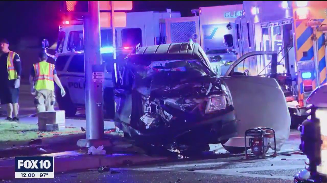 Woman ran red light before causing deadly crash: PD