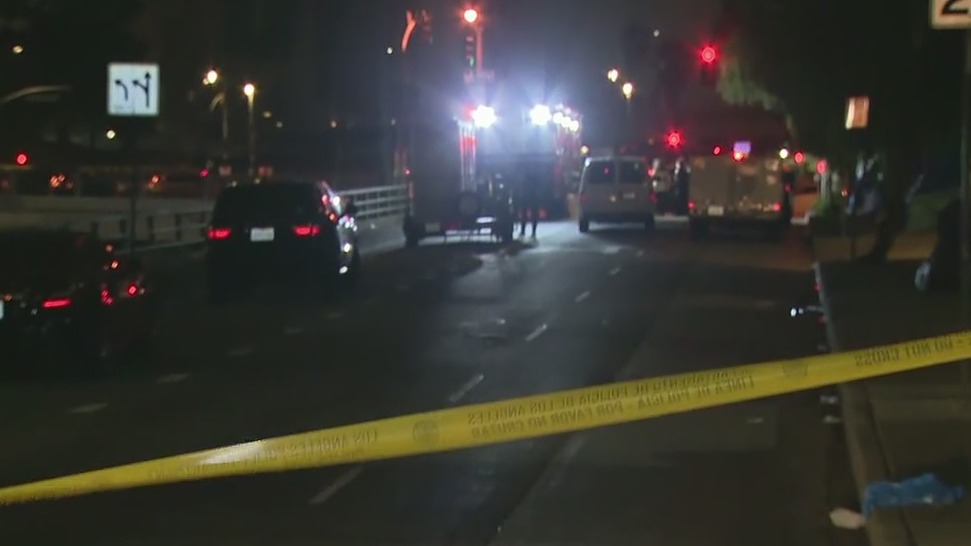 Police shoot armed woman holding a hostage in DTLA encampment