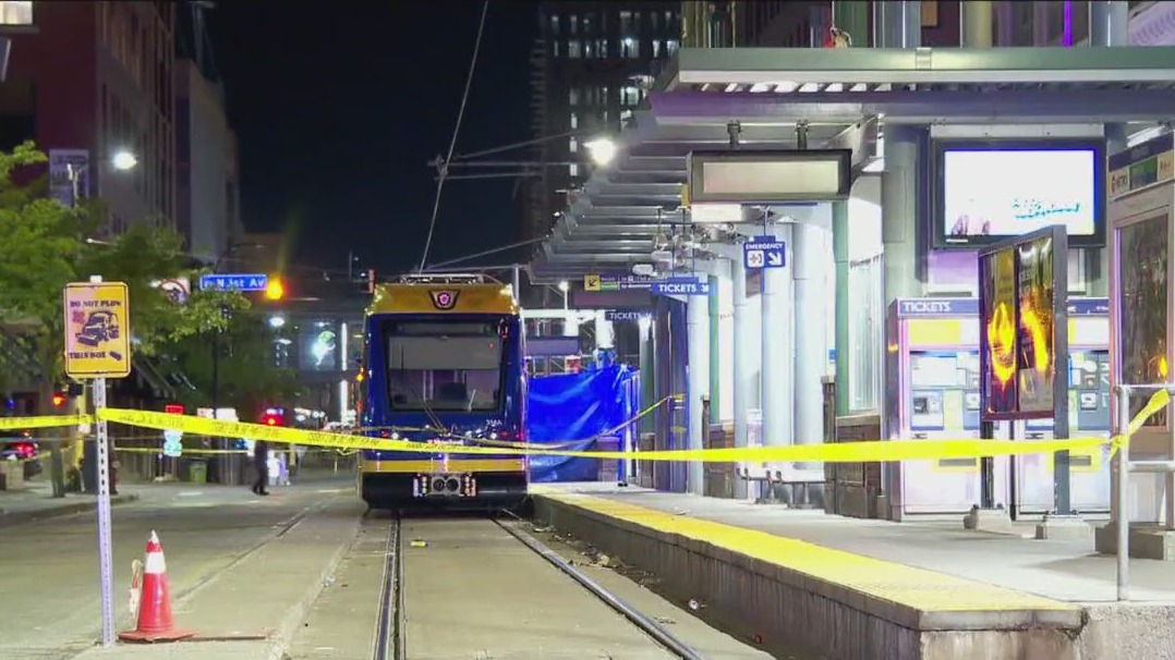 Man killed by light rail train in Minneapolis