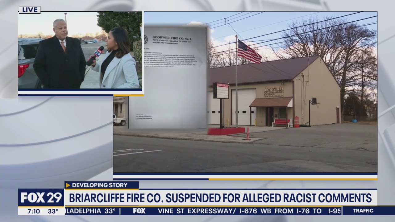State Sen. Anthony Williams responds to racist comments allegedly made by members of Delco fire company