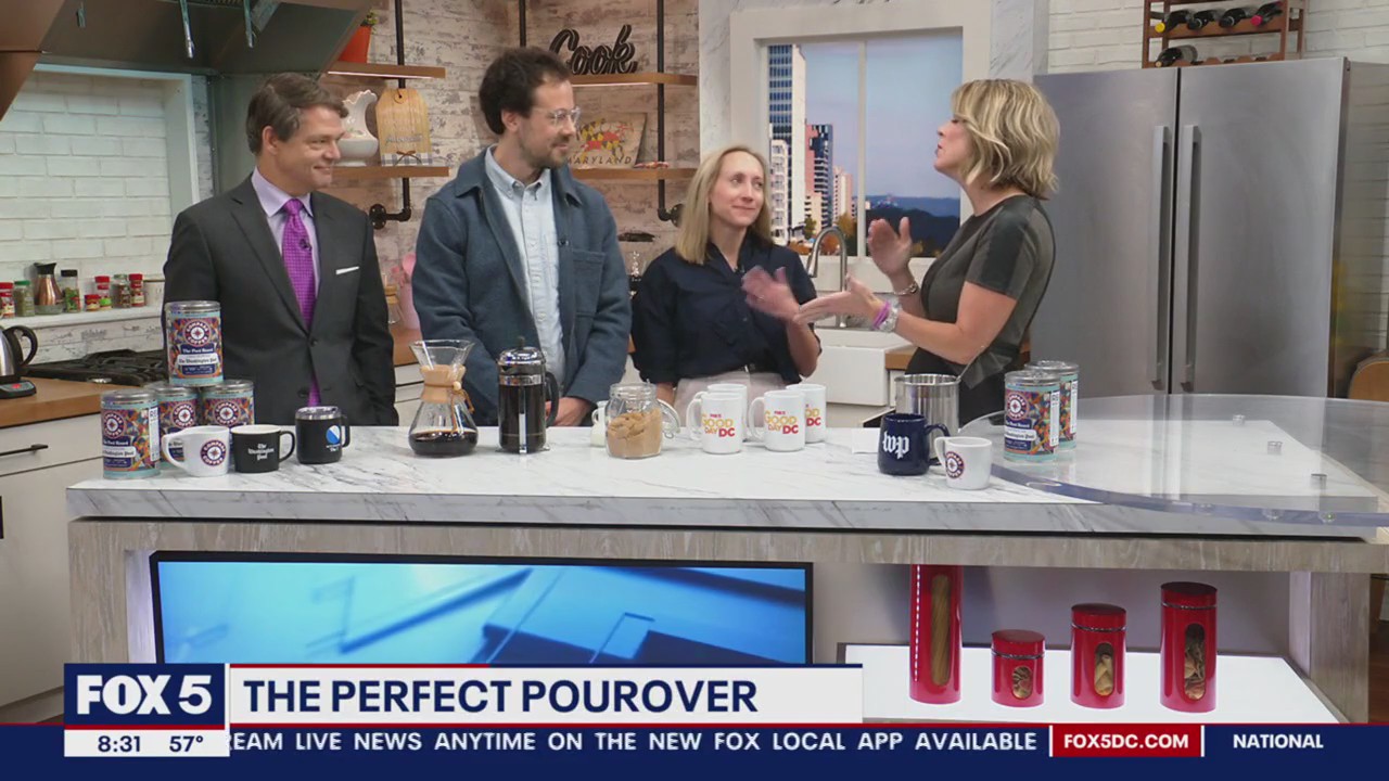 The perfect pourover coffee collab