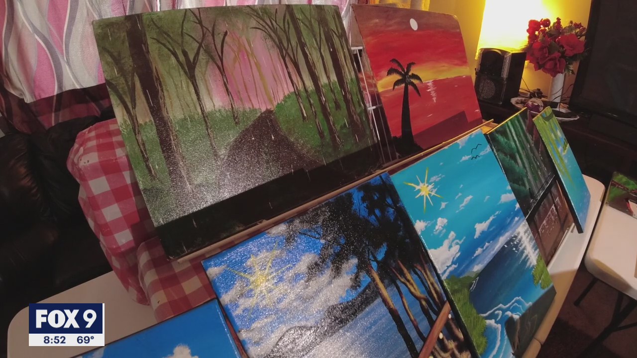 Young Minnesota painter turns passion into business
