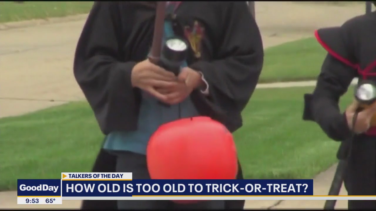Talkers: How old is too old to trick-or-treat?