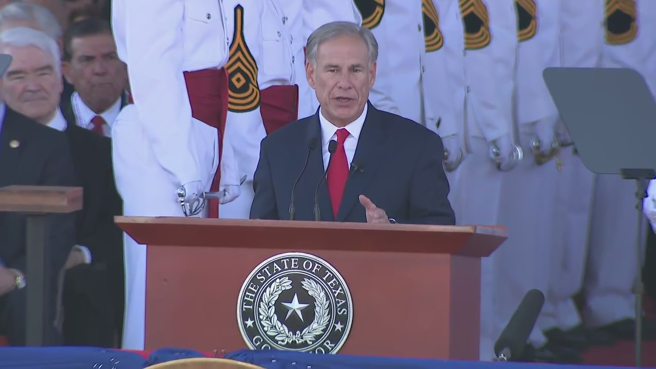 FULL VIDEO: Gov. Greg Abbott gives speech after he takes the oath of office for the 3rd time