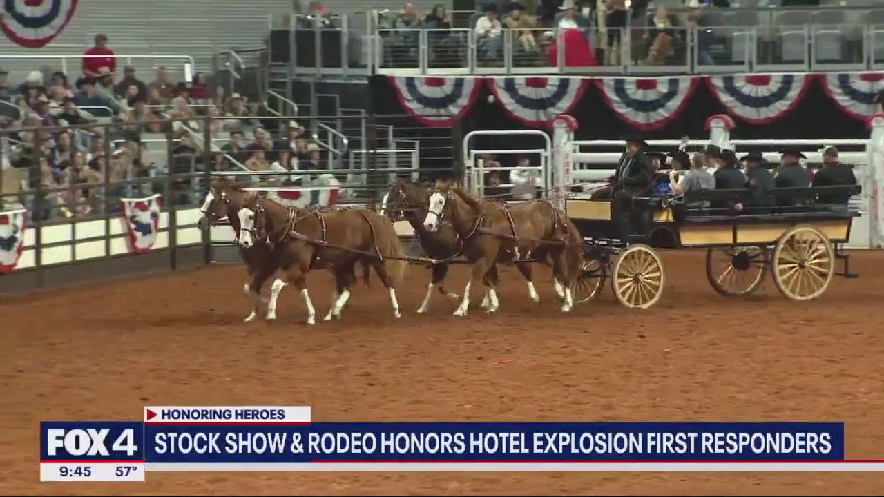 Fort Worth Stock Show honors military members